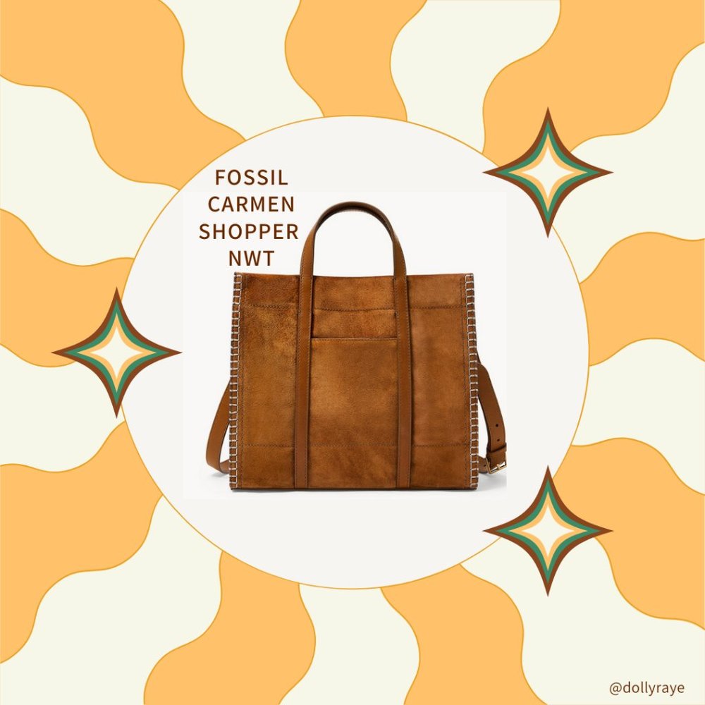 NWT CARMEN SHOPPER BUT EMBOSSED